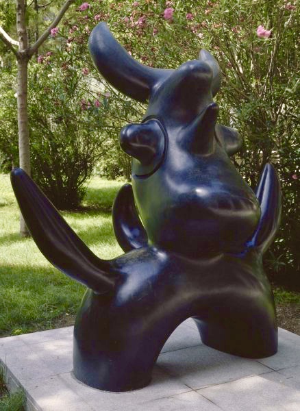 Agustín Neira - Esculturas de animales 10.	«Pájaro lunar» (1966), de Joan Miró